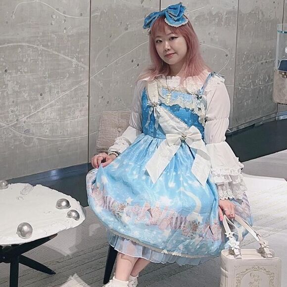 BTSSB Sax Blue JSK and Headbow Set - Picture 2 of 5